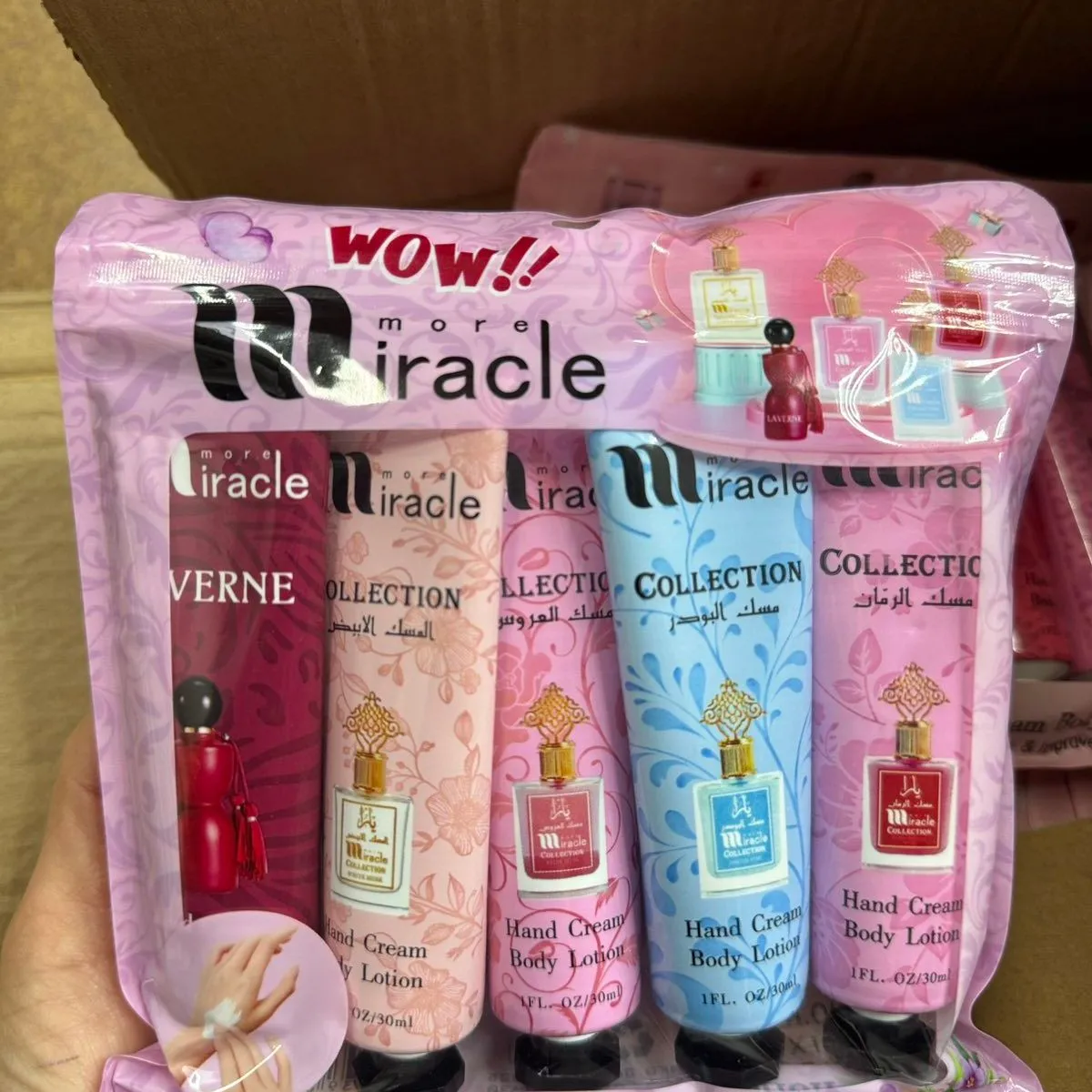 Zestaw Miracle Verne 4x Balsam do Rąk i Ciała 100ml