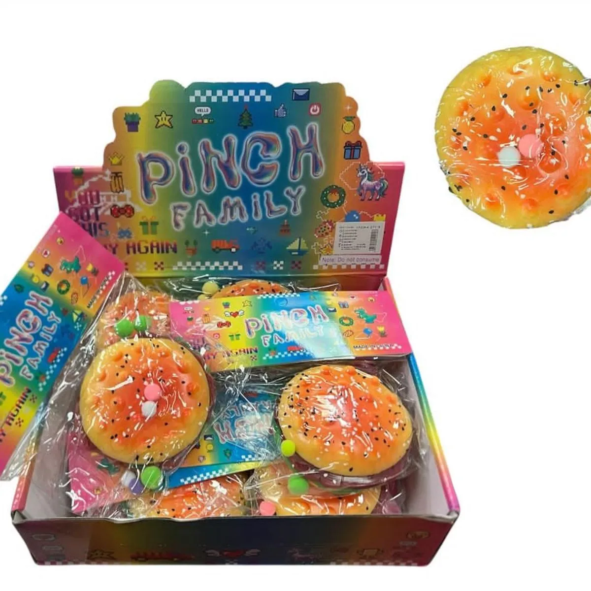 Zabawki Pinch Family - Gniotki donut