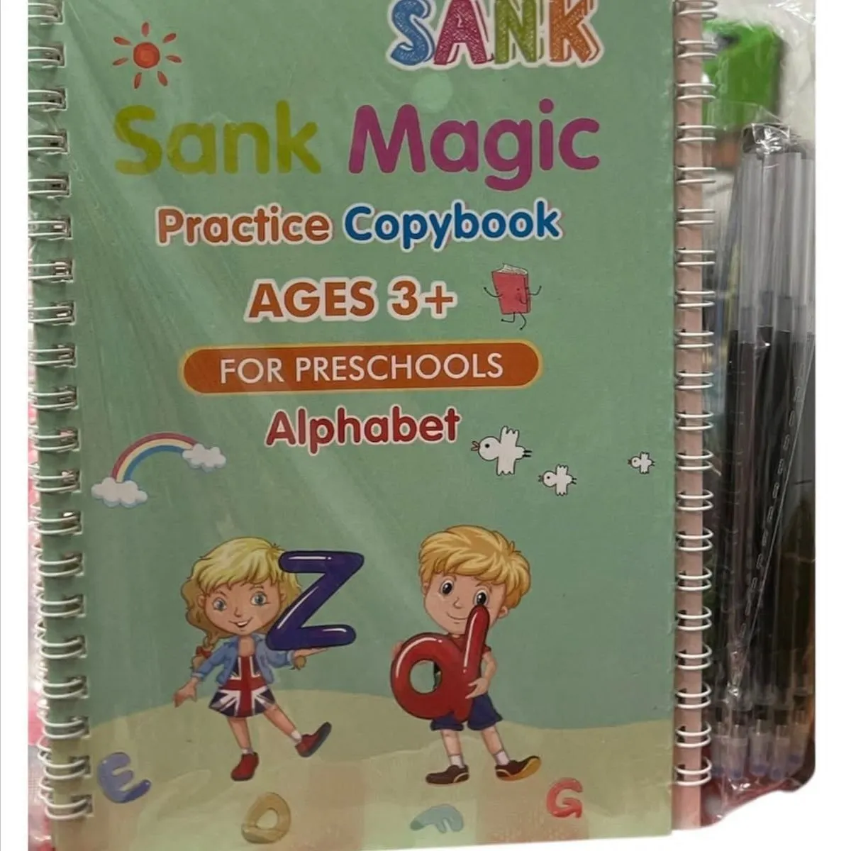 Sank Magic Copy Book - zeszyt do ćwiczeń alfabetu 3+