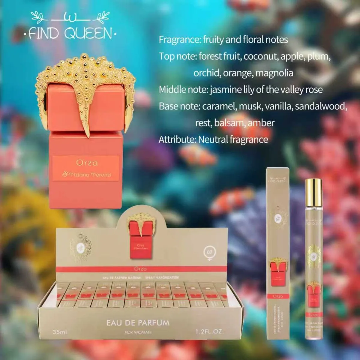 Perfumy Orza Find Queen 35ml EDP dla kobiet