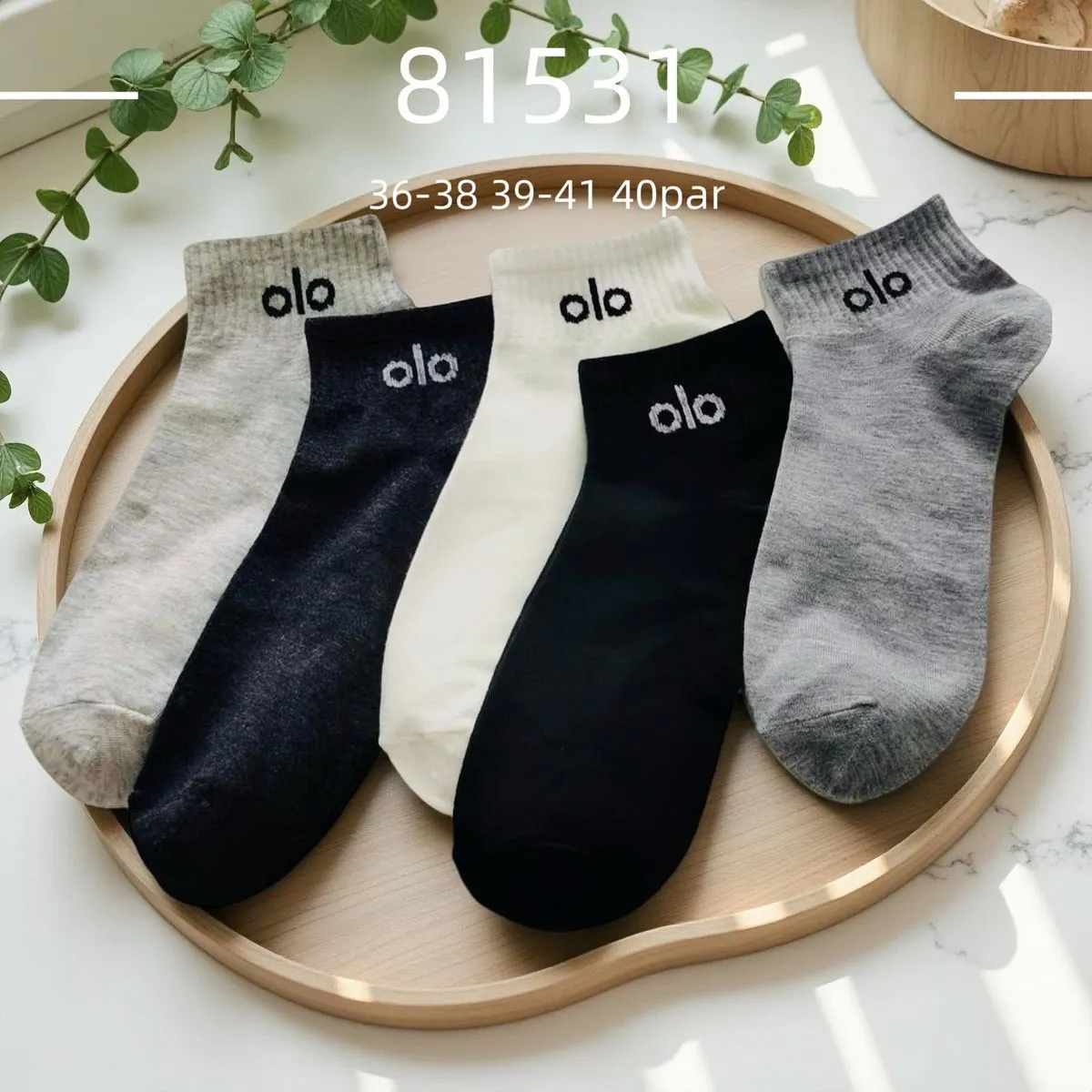 Skarpetki damskie OLO stopki rozmiary 36-38, 39-41, 40 par