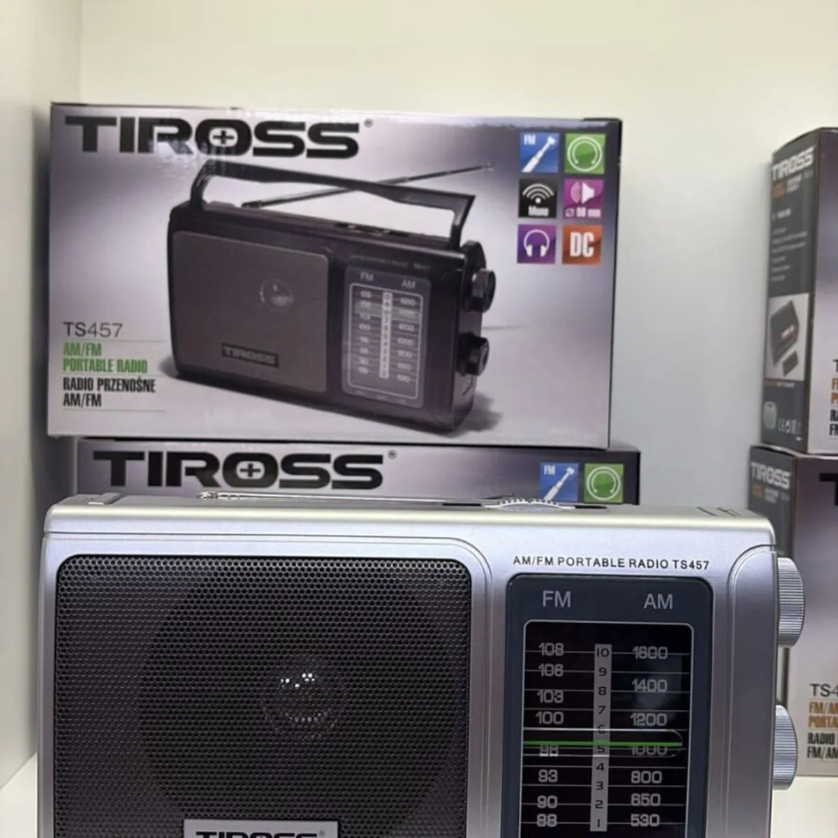 Radio Przenośne TIROSS TS-7 FM AM