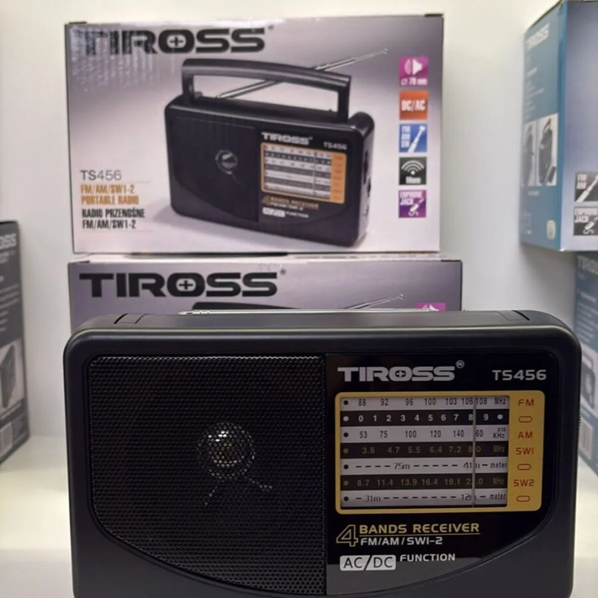 Radio Przenośne TIROSS TS-406 FM/AM