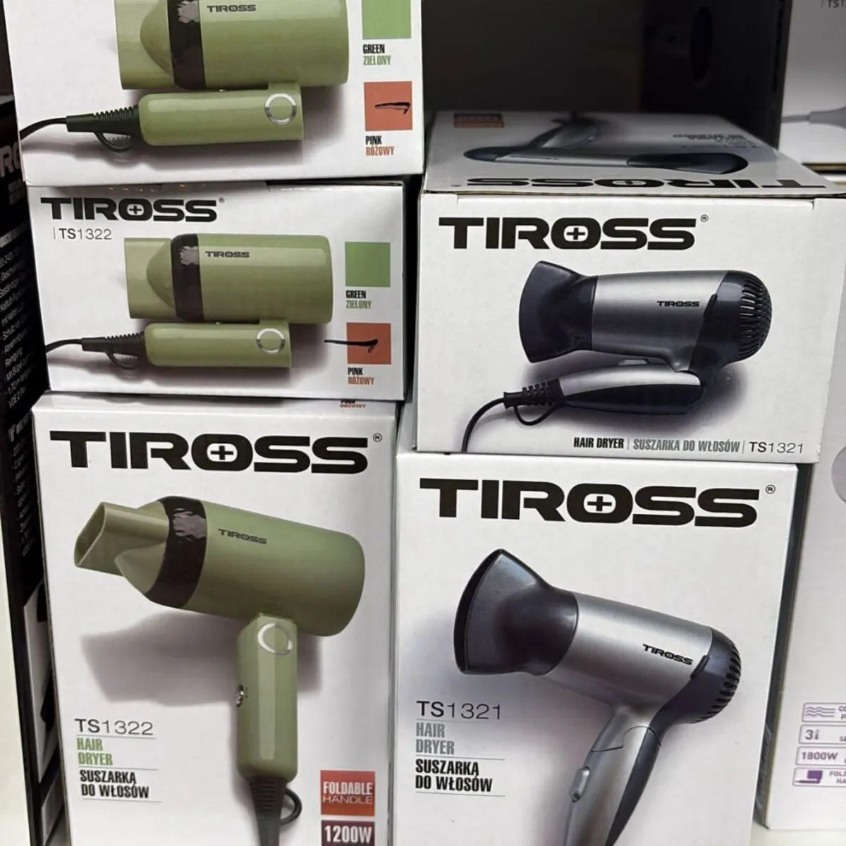 Suszarka do Włosów Tiross TS 1321 i TS 1322