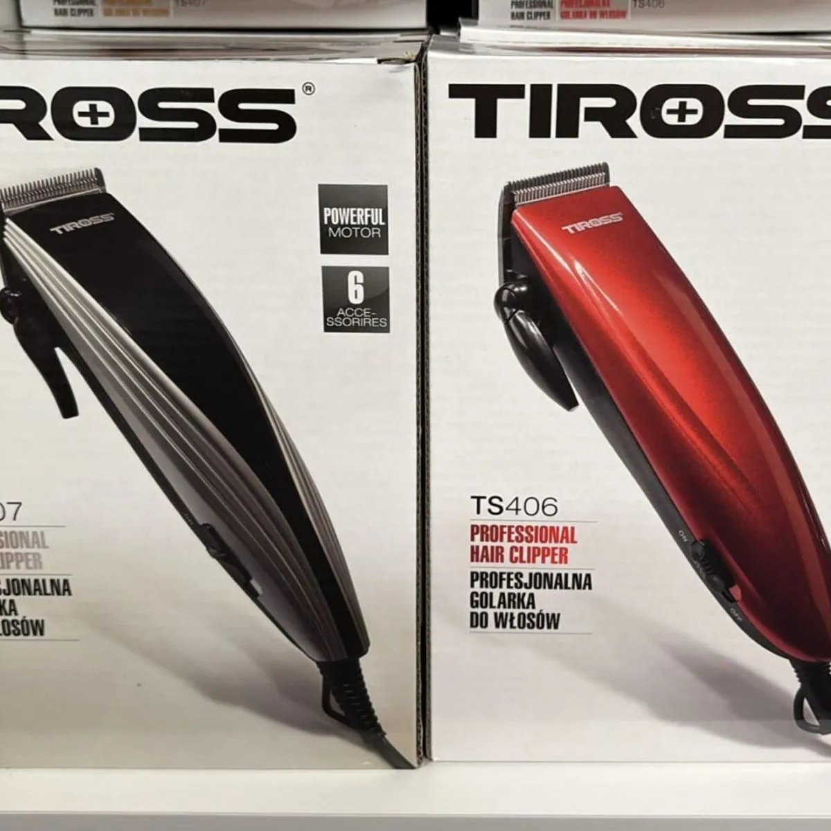 Maszynka do Strzyżenia Włosów TIROSS TS407 TS406
