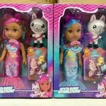 Zestaw lalek Sea Baby Doll Lucky z kotkami, 2 szt