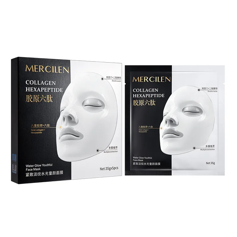 Maska do twarzy Mercilen Collagen Hexapeptide 25g