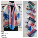 Szaliki damskie 100% Poliester Feeling Silk