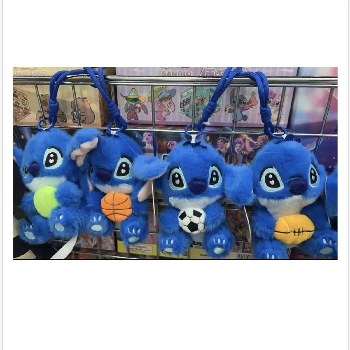Brelok do Kluczy Stitch z Piłkami