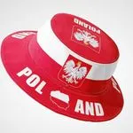 Czapki Polska patriotyczne biało-czerwone