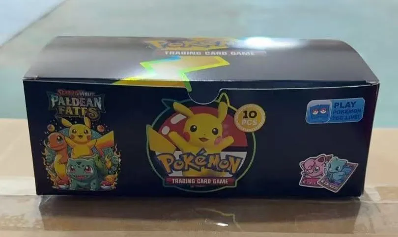 Karty Pokemon Paldean Fates 10 szt booster pack