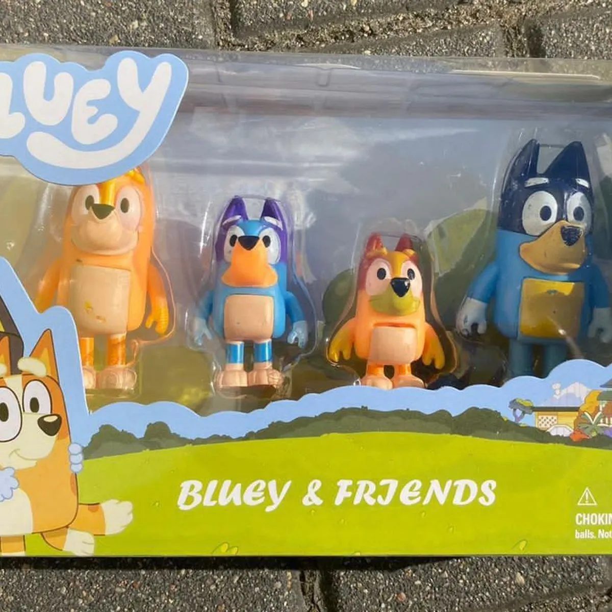 Zabawki Figurki Bluey & Friends 4 szt.