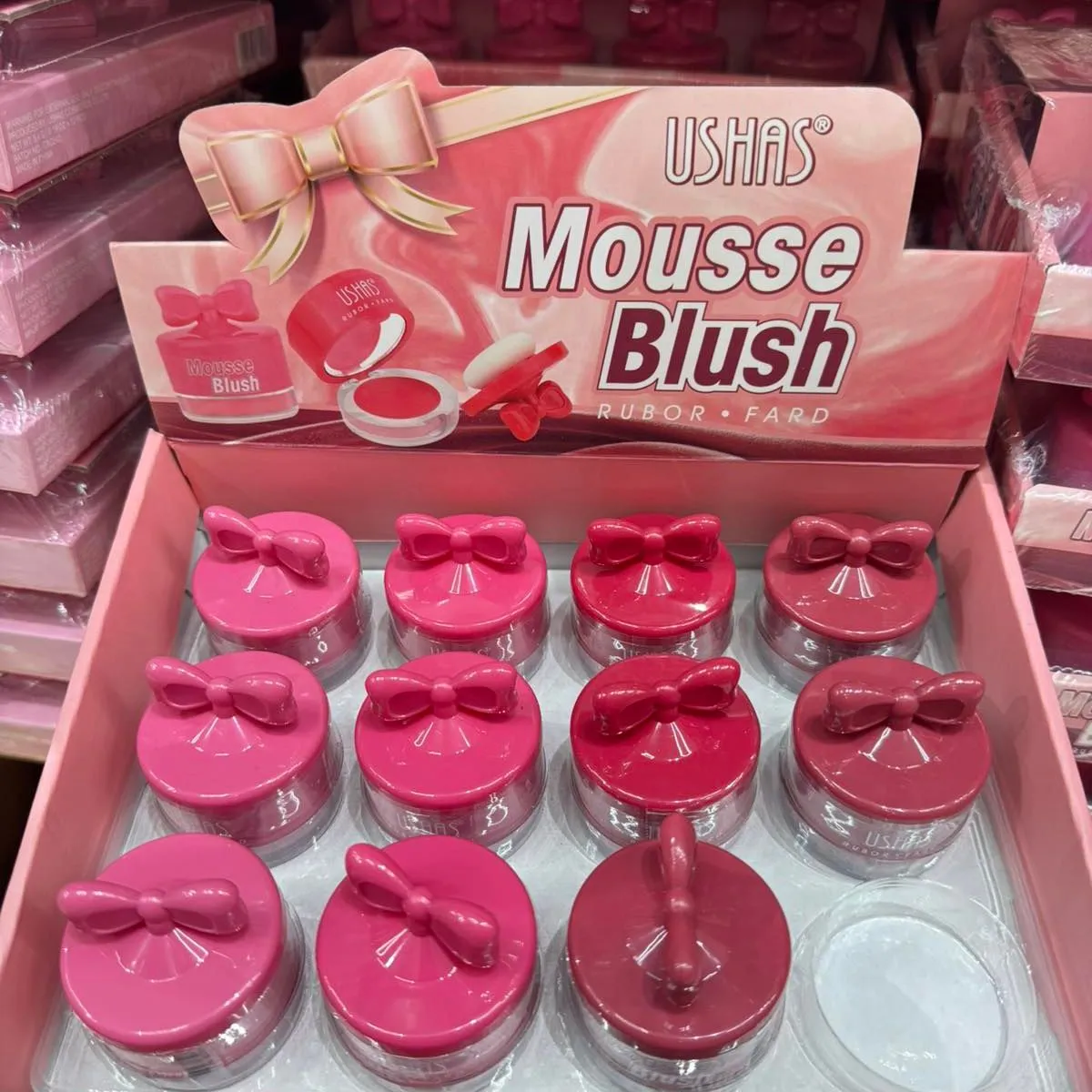 Róż do Policzków w Musie Usha's Mousse Blush