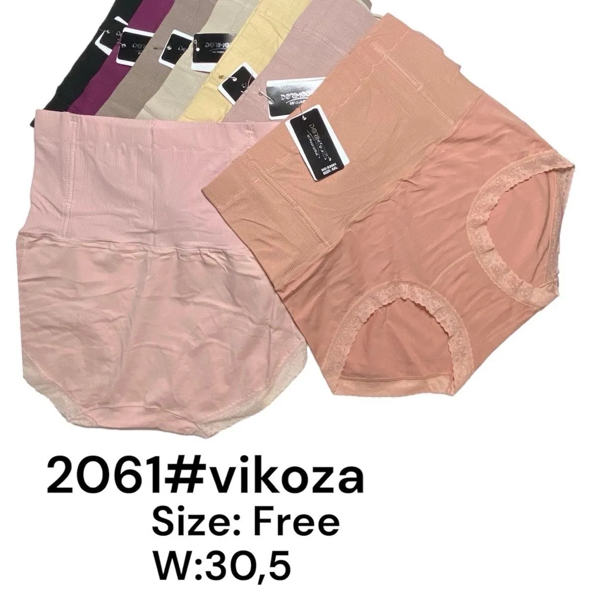 Majtki damskie model 2061 wiskoza Size: Free W:30,5 L:36