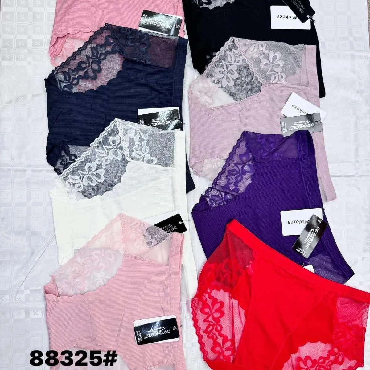 Majtki damskie wizkoza koronka SIZE:FREE (L) 88325#
