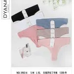 Majtki damskie DYNA bezszwowe 6 szt S-M-L XL