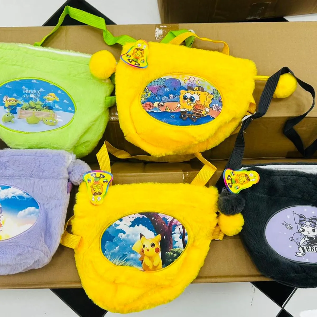 Torebki dla dzieci Pikachu i inne Pokémony 24 szt