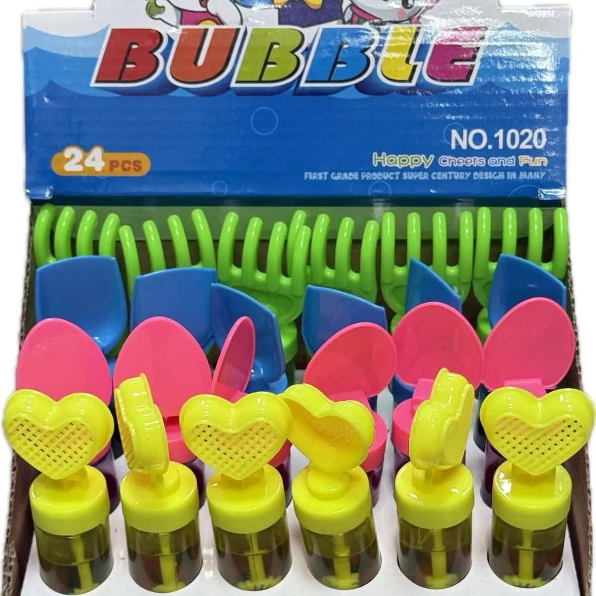 Banki Mydlane Bubble do robienia baniek 24 szt