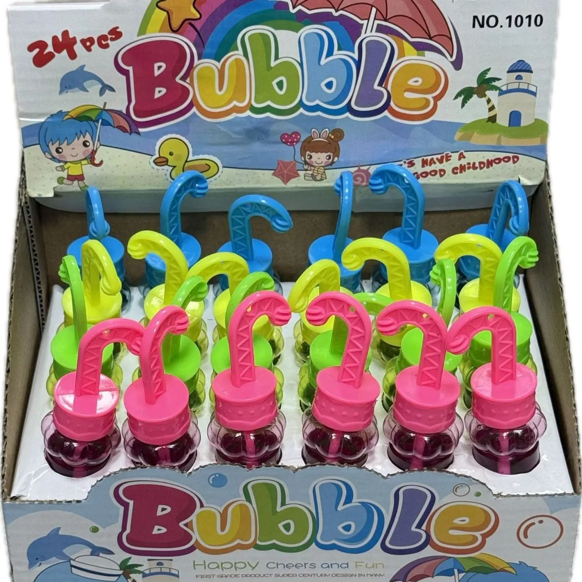 Banki Mydlane Bubble z Różdżkami 24 szt NO.1010