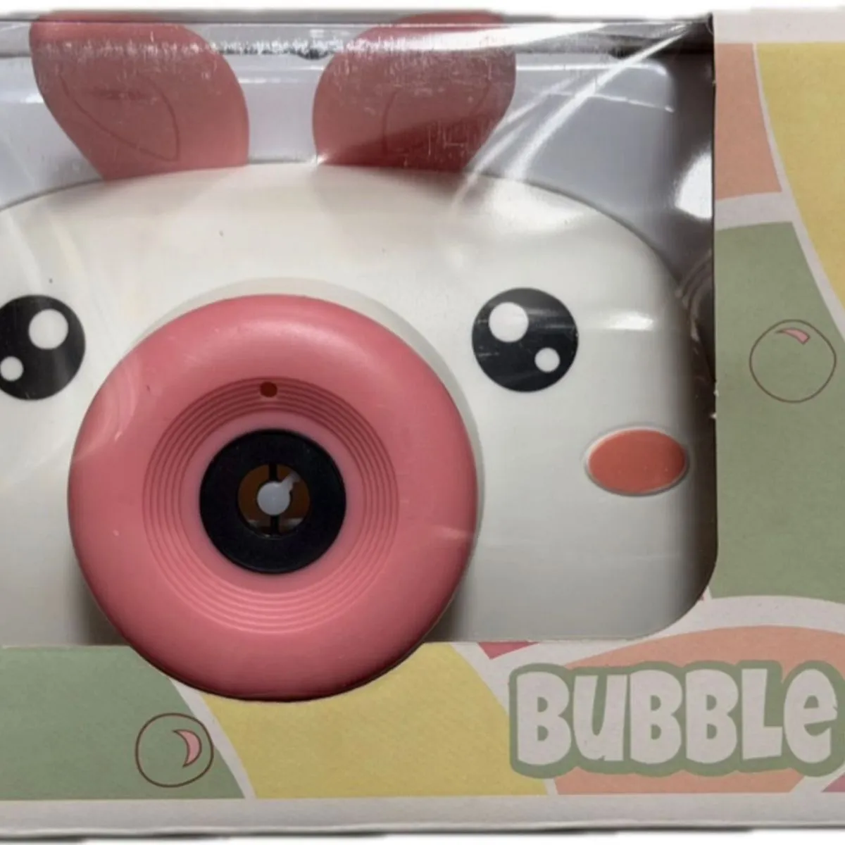 Banki Mydlane Bubble Toys z pistoletem świnki