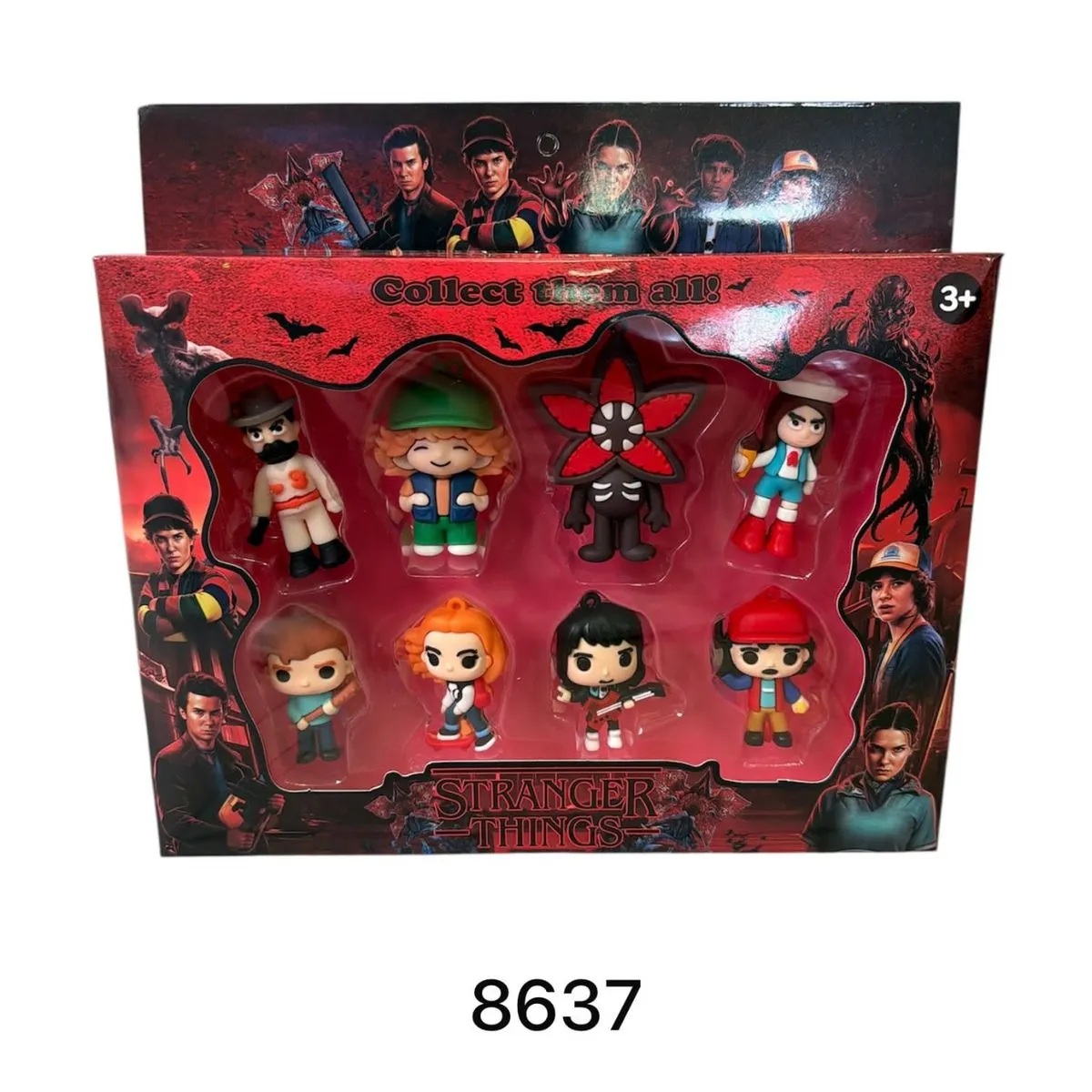 Zestaw figurek Stranger Things Collectable Set 8 szt