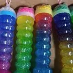 Zabawki Slime w butelkach brokatowych 12 szt