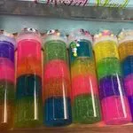 Zabawki Slime Crystal Mud w butelkach wielokolorowych