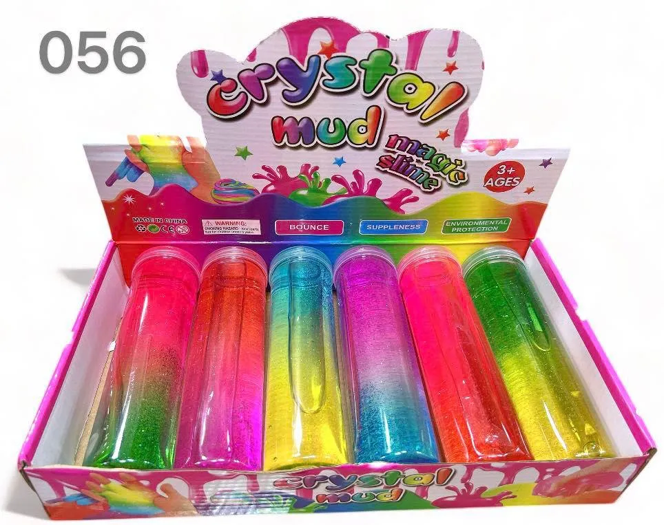 Crystal Mud Slime Mango 6 kolorów 3+ lat