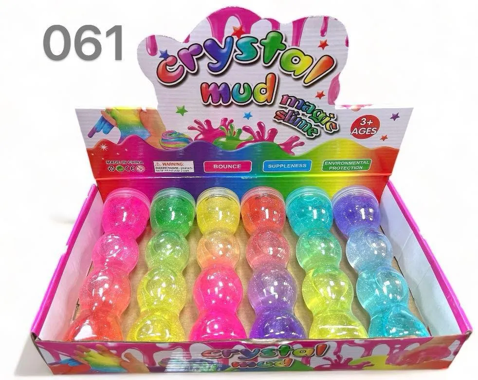Crystal Mud Magic Slime 3+ lat, opak. 12 szt