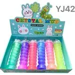 Zabawki Slime Crystal Non Food YJ4426, 6 szt w opakowaniu