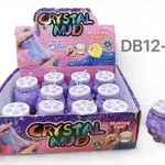 Crystal Mud Making Kit fioletowy slime w słoiku DBB12-1