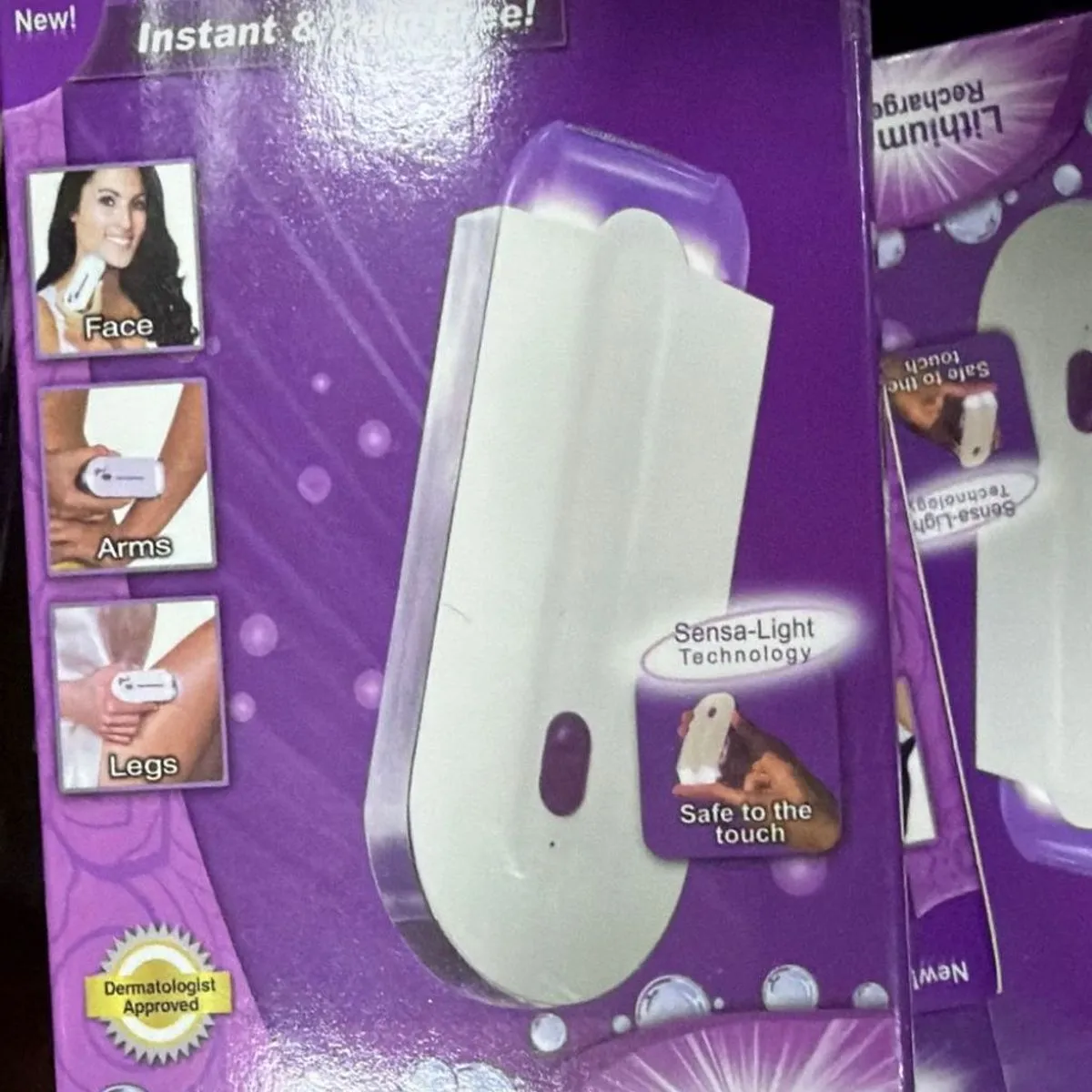 Golarka do twarzy Instant & Easy z Sensha-Light