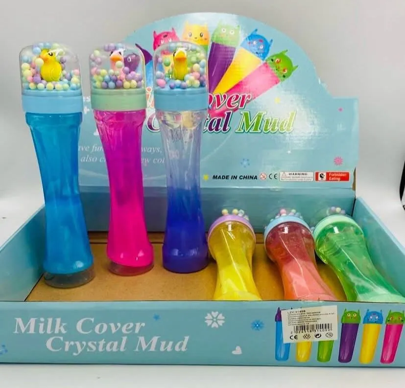 Zabawki Slime Crystal Cover Mud kolorowe 12 szt