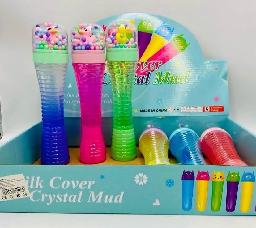 Zabawki Slime Crystal Mud Mix Cover 12 szt