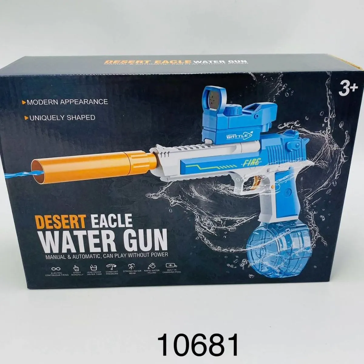 Pistolet na wodę Desert Eagle Water Gun niebieski