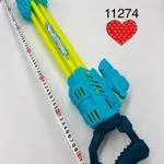 Pistolet na wodę niebiesko-żółty z miotaczem 11274