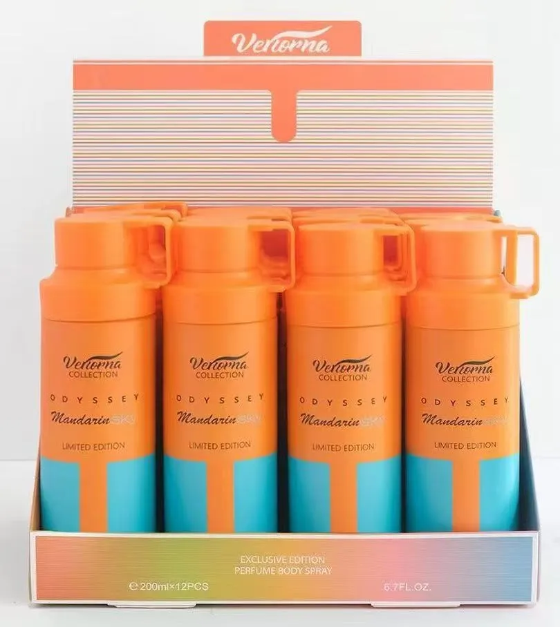 Mgiełka do ciała Verterna Odyssey Mandarin Lime 200ml