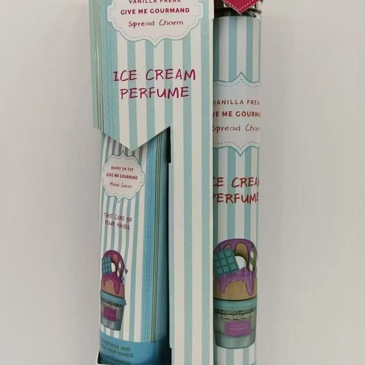 Zestaw damski perfumy waniliowe Ice Cream + krem do rąk