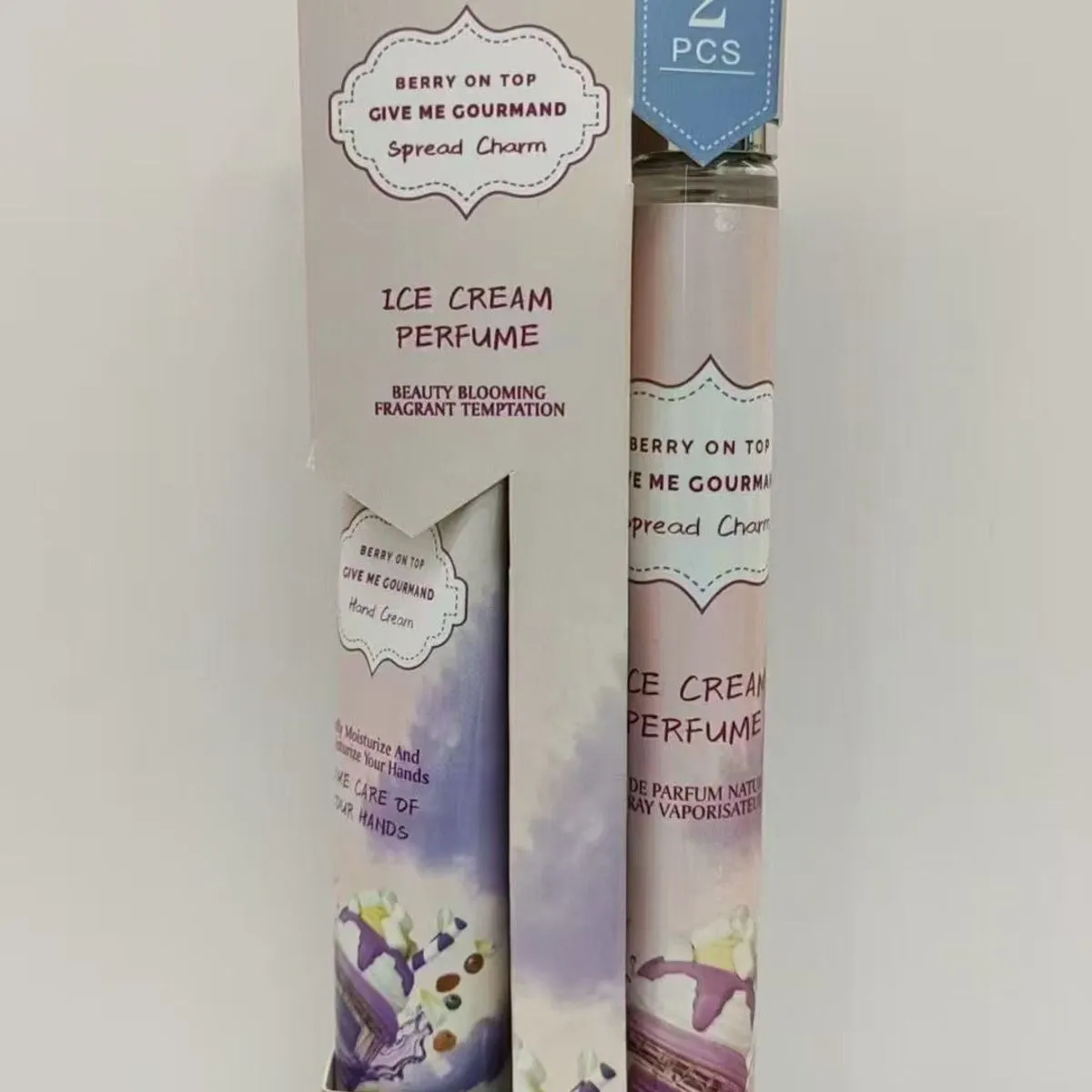 Zestaw Perfume Ice Cream Berry on Top + Krem do Rąk