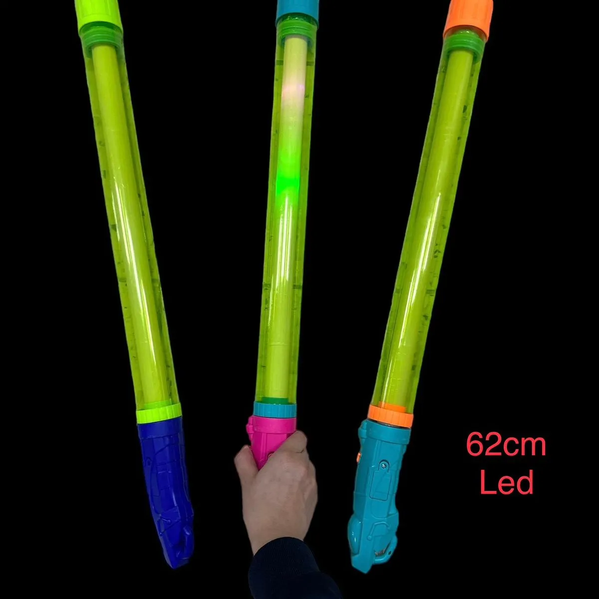 Pistolet na wodę LED 62cm