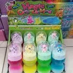 Magic Crystal Mud Stitch - Slime z figurką i brokatem 12szt