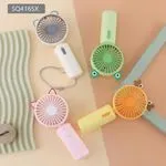 Mini Wiatrak Elektryczny Ręczny Zwierzątka, Mix Kolorów, 6 szt.