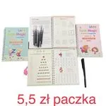 Sank Magic Copybook Zestaw do Nauki Pisania i Liczenia 24 szt.