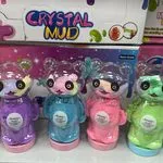 Slime Crystal Mud - Masa Plastyczna Miś Happy Bear, 12 szt.