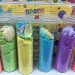 Slime Crystal Mud Piasek Kinetyczny Space Sand z Foremkami 12szt