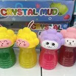 Slime Crystal Mud - Brokatowa Masa Plastyczna Figurki 12 szt.