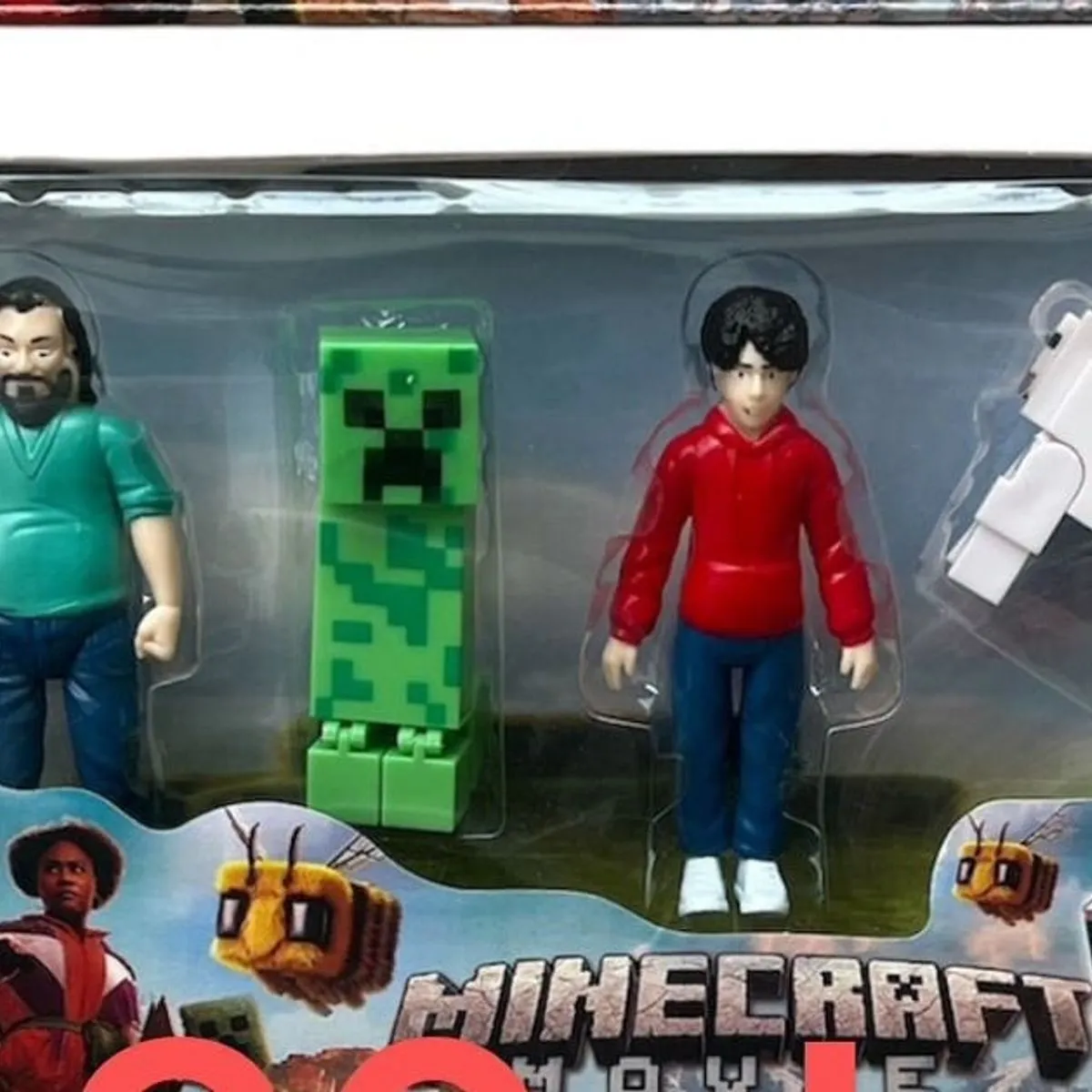 Figurki Minecraft Movie - Zestaw 6 szt, Postacie z Filmu