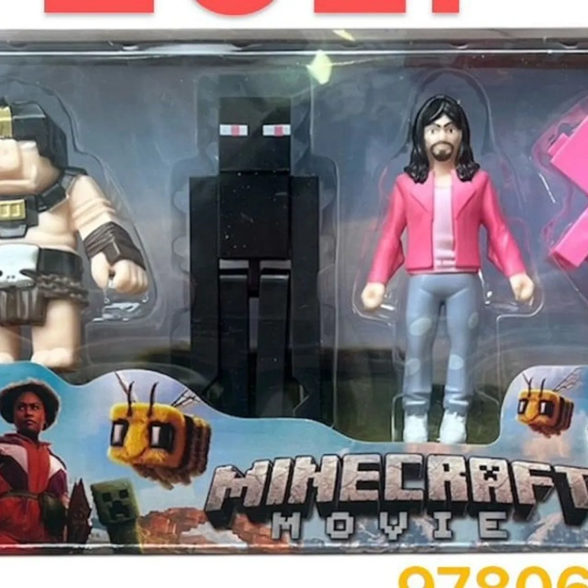 Figurki Minecraft Movie - Zestaw 6 szt kolekcjonerskich