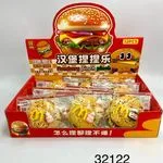 Zabawka Squeeze Hamburger Pinch Gniotek Antystresowy 12 szt.
