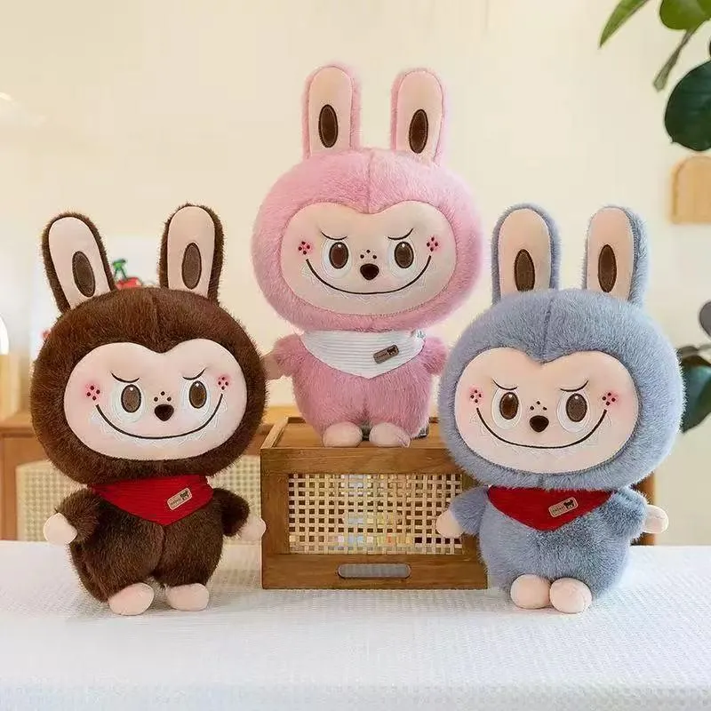 Maskotka Pluszowa Labubu 25cm Mix Kolorów z Apaszką